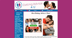 Desktop Screenshot of datingadvice4u.com